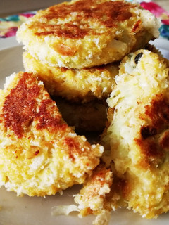 Una foto de Torticas Crocantes de Repollo (Col)