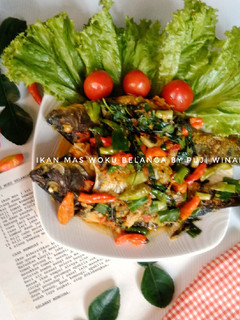 Foto resep Ikan mas woku belanga