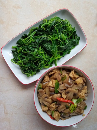 Cara Membuat Tumis jamur kancing tahu Menu Enak Dan Mudah Dibuat