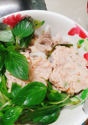 Hình của món Bún quậy.