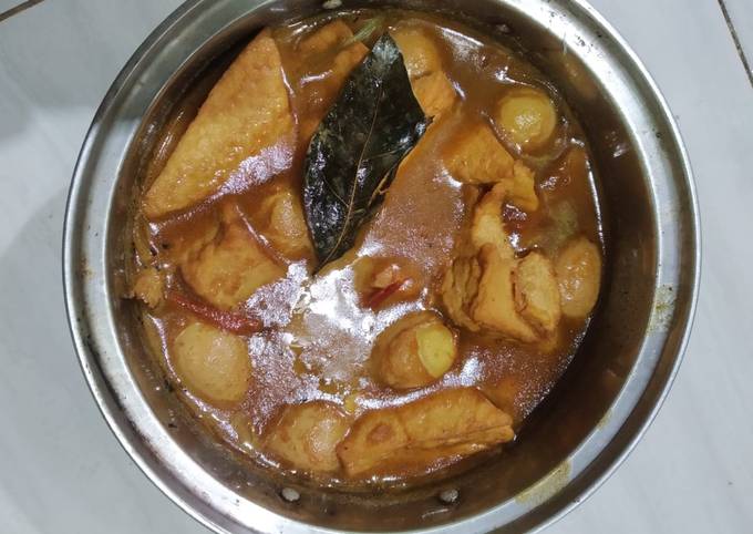 Langkah Mudah untuk Menyiapkan Semur telur puyuh + tahu + soon Anti Gagal