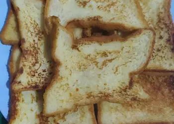 Cara Memasak Cepat Roti goreng telur (versi irit hasil banyak) Praktis Enak