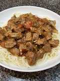 Dad's Tomato Beef