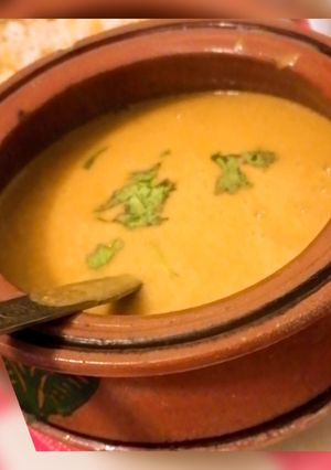 A picture of Lentil soup quick and easy.