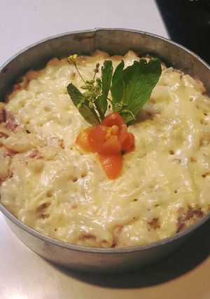 Foto resep Macaroni Schotel kukus