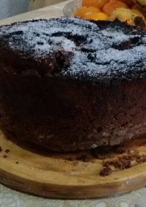 Una foto de Torta de chocolate SIN HUEVO!