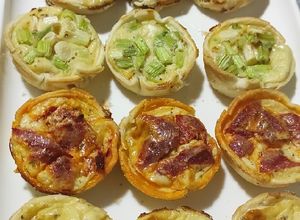 Foto principal de Mini quiches saladas