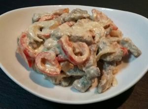 Foto principal de Fricasse de secreto ibérico con verduras