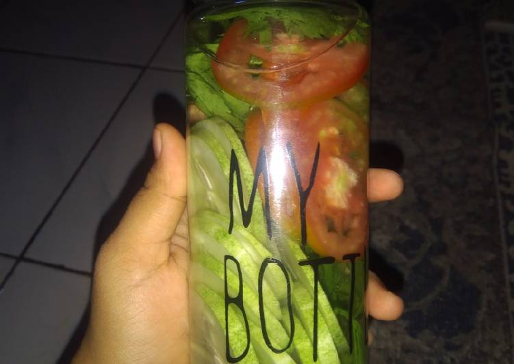 Cara termudah untuk Vegan Makan di Dime9. Infused Water Day 3 #JsrChallenge