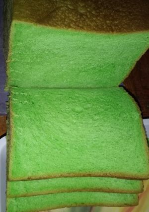 Foto resep Roti Tawar Pandan Lembut