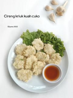 Foto resep Cireng kriuk kuah cuko