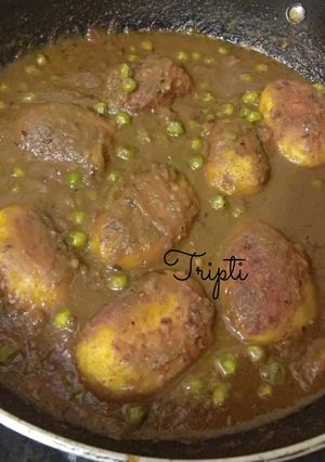 A picture of Veg egg curry.