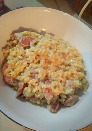 Foto resep Fusilli Carbonara Super Creamy