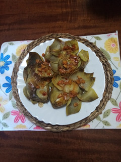 Una foto de Aperitivo de Alcachofas a mí estilo