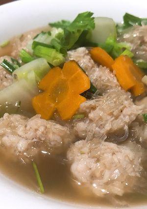 รูปของ แกงจืดหมูสับวุ้นเส้น