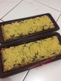 Foto resep Blueberry Crumble Cake