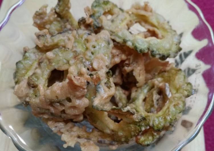 Bahan mengolah Kripik Pare yang nikmat