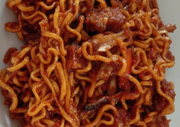 Resep Sambal mie teri tempe yang Bikin Ngiler