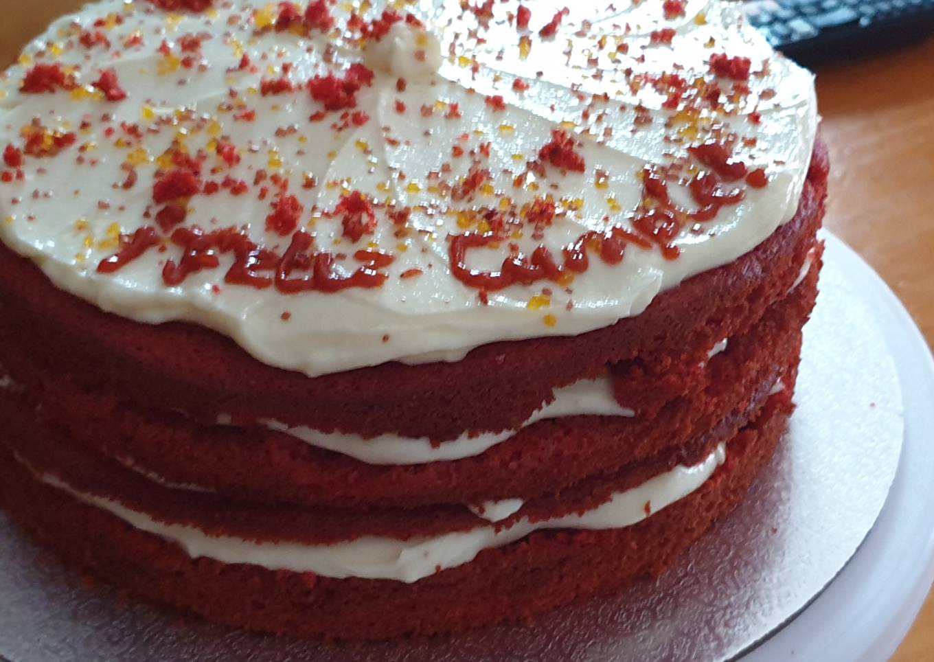 Tarta red velvet reinventada