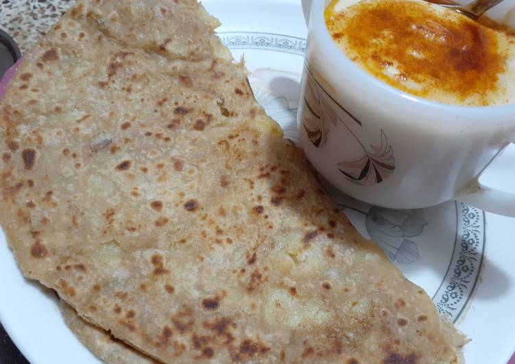 Simple Way to Make Homemade Aloo Paratha