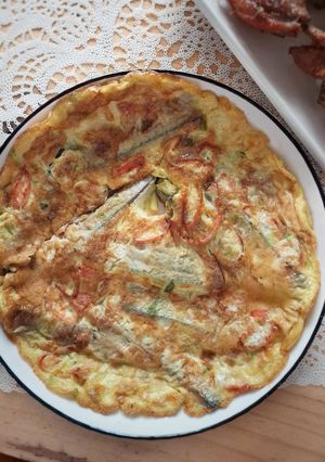 Foto resep Dadar Telor Terong Ungu