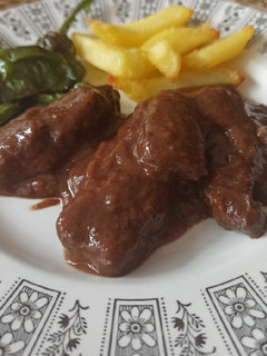 Una foto de Carrillada de cerdo