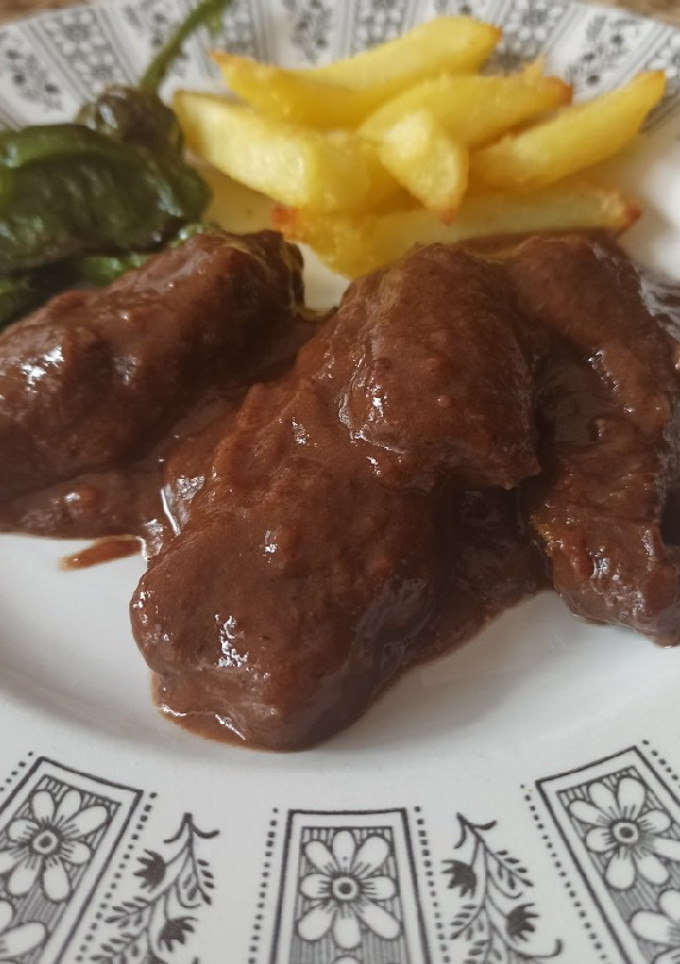 Una foto de Carrillada de cerdo