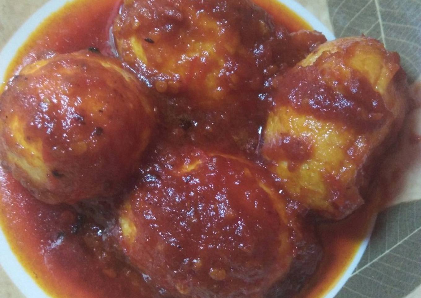 Sambal goreng telur enak & sederhana