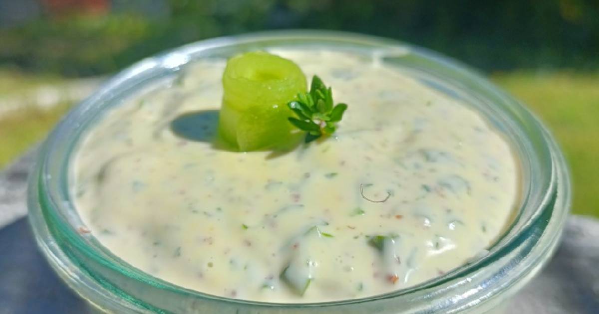 🌱 Sauce mousseline aux herbes de Zest' de Flow Cookpad