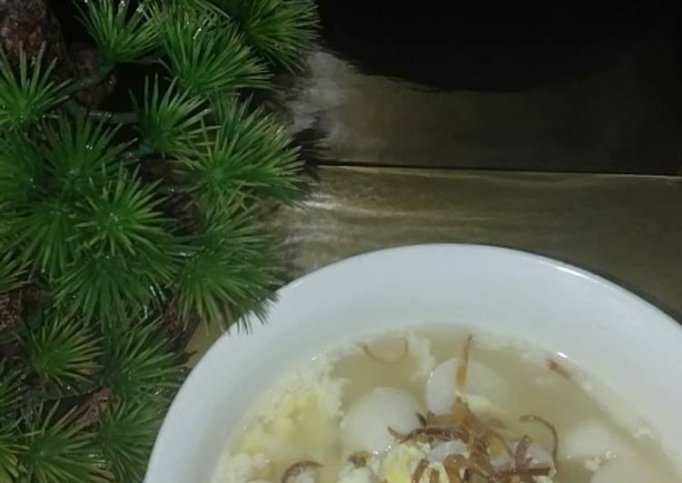 Resep Sup Fishball telur Anti Gagal