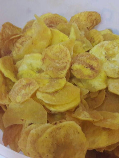 A picture of Crispy banana chips.