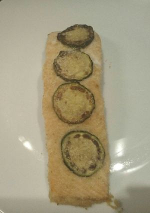 Foto di Salmone al forno con zucchine