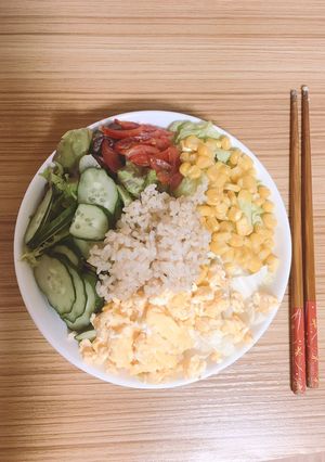 Hình của món Salad nhanh cho bữa tối :)).