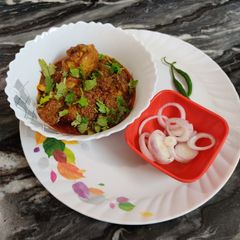 A picture of Dhaba Chicken.