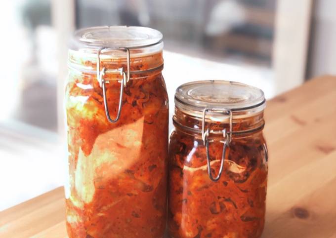 Homemade Kimchi in Switzerland!