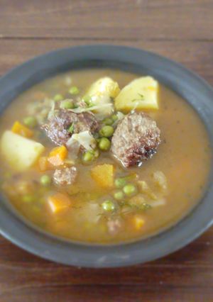 Una foto de Sopa de Albóndigas a Mi estilo