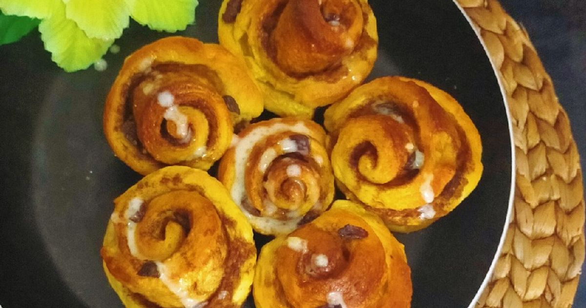 Resep Roti Kayumanis (Cinnamon Rolls) oleh Dinda Amy🇮🇩 - Cookpad