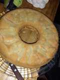 Torta de manzana echa con batidora
