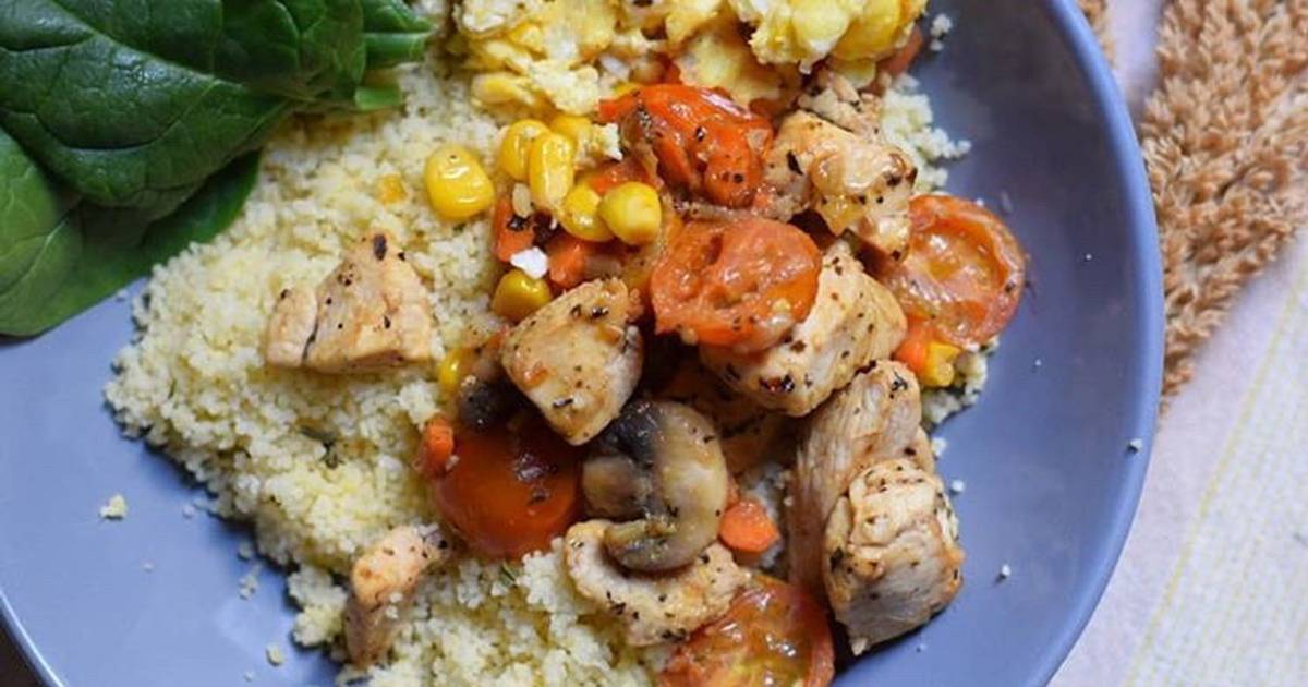 Resep Stir fry Chicken with couscous oleh Nana Otto Cookpad