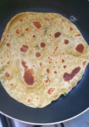A picture of Thepla Roti.
