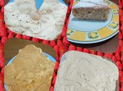 Una foto di torta di avena e yogurt
