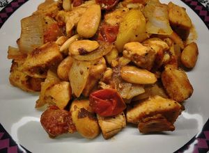Foto principal de Pollo a la miel con almendras