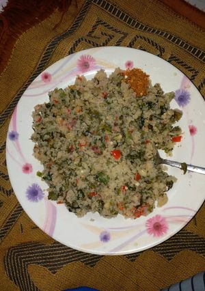 A picture of Dambun Shinkafa.