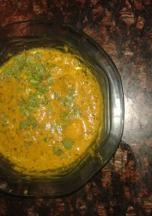 A picture of Baby Potatoes Simmered In Rich Onion Tomato Gravy.