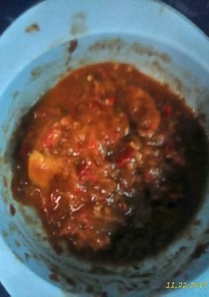 Foto resep Sambal ulek mangga bulian