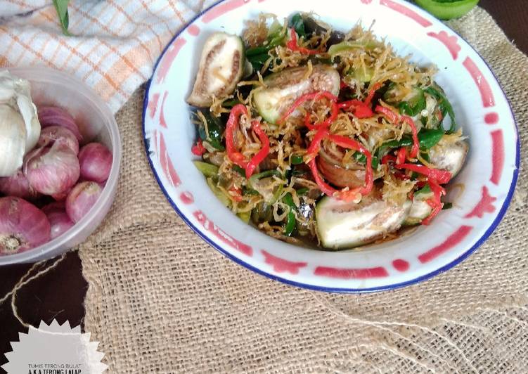 makanan TUMIS TERONG BULAT a.k.a. TERONG LALAP Anti Gagal