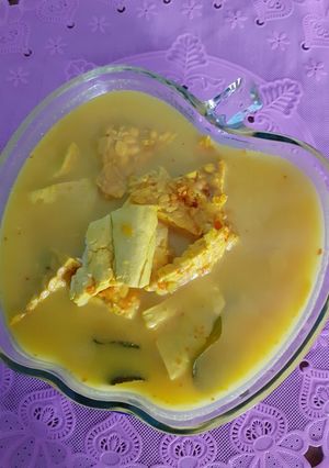 Foto resep Sayur Tempe Tahu bumbu kuning