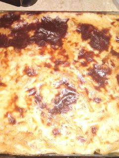 صورة لوصفة معكرونه بشاميل بالفراخ بطريقتي 😋
