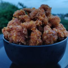 Chicken popcorn A picture of Chicken popcorn.