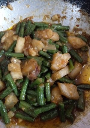 Foto resep Oseng kacang panjang mix terong pedas